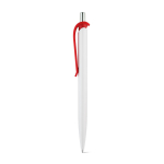 Stylo en ABS avec clip de différentes couleurs et encre bleue couleur rouge