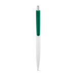 Stylo en ABS avec clip de différentes couleurs et encre bleue couleur vert première vue