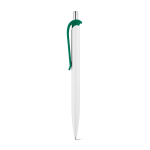 Stylo en ABS avec clip de différentes couleurs et encre bleue couleur vert