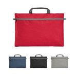 Sac porte-documents personnalisé économique en polyester 600D Basic diverses couleurs