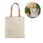 Sacs en coton personnalisés avec poignées en liège 180 g/m2 Corkstyle diverses couleurs