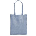 Sac écologique personnalisable recyclé 140 g/m2 Reciclo couleur bleu première vue