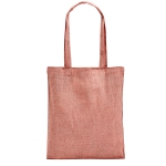 Sac écologique personnalisable recyclé 140 g/m2 Reciclo couleur rouge première vue