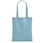 Sac écologique personnalisable recyclé 140 g/m2 Reciclo couleur bleu ciel