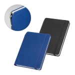 Carnets en PU avec support pour stylo A5  pages lignées Edgewise diverses couleurs