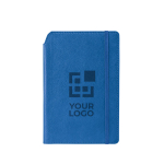 Carnets en PU avec support pour stylo A5  pages lignées Edgewise avec zone d'impression