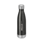 Gourde thermiques personnalisées avec détail métallique 510 ml Ice couleur titan image avec logo