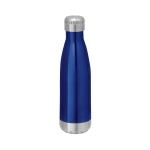 Gourde thermiques personnalisées avec détail métallique 510 ml Ice couleur bleu roi
