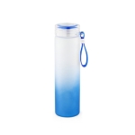 Bouteilles en verre avec finition dégradée 470 ml Crystal Frost couleur bleu roi