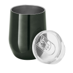 Mugs en acier personnalisés brillants 400 ml Single Cuisine Metallic couleur titan troisième vue