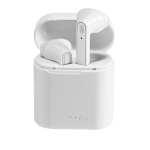 Écouteurs personnalisables Bluetooth tendances 5.0 Shuffle couleur blanc