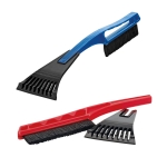Grattoir à glace en plastique personnalisé avec brosse Clearview diverses couleurs