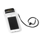 Coques de téléphone étanches avec logo et fermeture hermétique Bayside couleur noir image avec logo 4