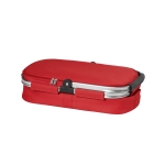 Sac isotherme Shopper couleur rouge troisième vue