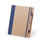 Cahier à spirale avec stylo et anneaux A5 avec pages lisses Colouring première vue