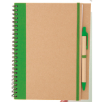 Cahier à spirale avec stylo et anneaux A5 avec pages lisses Colouring