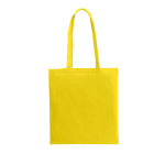 Sacs en coton colorés avec longues anses 105 g/m² Eco Color L couleur jaune