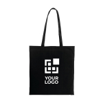 Sac en coton imprimé coloré longues anses 100 g/m² avec zone d'impression