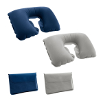 Oreiller de voyage gonflable personnalisé avec logo Basic Style diverses couleurs