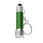 Petit porte-clés original avec lampe de poche en aluminium
