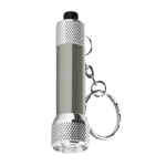 Petit porte-clés original avec lampe de poche en aluminium