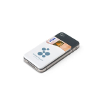 Porte-cartes personnalisé en silicone avec ruban adhésif SilconCase image avec logo