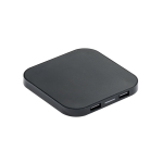Chargeur sans fil carré pour téléphone portable ChargePad couleur noir