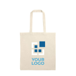 Impression de votre logo sur ce sac coton de 140 g/m2 Eco Plus avec zone d'impression