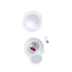Verre pliant de 220ml pour stocker les médicaments Pillcup Colors couleur blanc quatrième vue