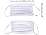 Masque réutilisable personnalisable avec livraison en 6 jours Cool couleur blanc