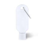 Flacon personnalisé de gel hydroalcoolique avec mousqueton 30ml Hold deuxième vue