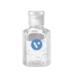 Flacon personnalisé de gel sans alcool pour les mains 30ml Basic couleur transparent vue principale