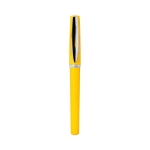 Stylo roller publicitaire coloré bon marché à encre bleue Pioneer couleur jaune