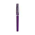 Stylo roller publicitaire coloré bon marché à encre bleue Pioneer couleur violet