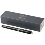 Stylo professionnel et fiable à encre noire Parker IM Elegant couleur noir deuxième vue frontale