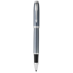 Stylo professionnel et fiable à encre noire Parker IM Elegant couleur gris deuxième vue frontale