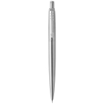 Porte-mines d'entreprise en acier de haute qualité Parker Jotter couleur argenté vue impression avec logo 2