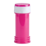 Tube à bulle publicitaire classique personnalisé avec logo Funny Game couleur fuchsia
