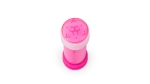 Tube à bulle publicitaire classique personnalisé avec logo Funny Game couleur fuchsia deuxième vue