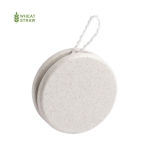 Yo-yo publicitaire fabriqué en matériau écologique Eco couleur naturel