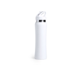 Grandes bouteilles inox pour le sport avec embout 800 ml Performance couleur blanc première vue