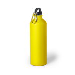 Gourde en aluminium personnalisée grandes 800ml Cruiser XL Matt couleur jaune première vue