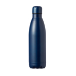 Gourde en acier inox personnalisé coloré 790 ml Lifestyle Matt couleur bleu marine première vue