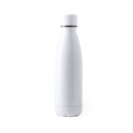 Gourde inox personnalisée 700 ml Inox Cork couleur blanc première vue