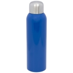 Gourde inox personnalisable avec bouchon à vis 820 ml Office couleur bleu