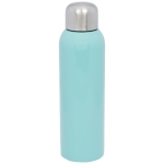 Gourde inox personnalisable avec bouchon à vis 820 ml Office couleur turquoise