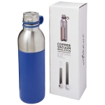 Bouteille personnalisée en acier bicolore 590 ml Avenue Iconic couleur bleu