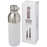 Bouteille personnalisée en acier bicolore 590 ml Avenue Iconic couleur blanc