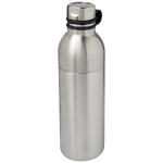 Bouteille personnalisée en acier bicolore 590 ml Avenue Iconic couleur argenté deuxième vue