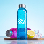 Gourde en verre abordable aux couleurs vives 500 ml Crystal Water troisième vue